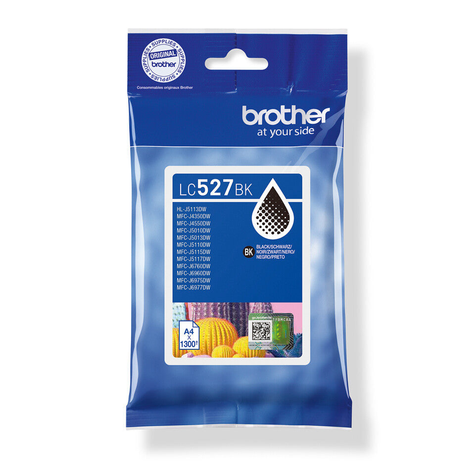 Brother Genuine LC527BK Ink Cartridge - Black