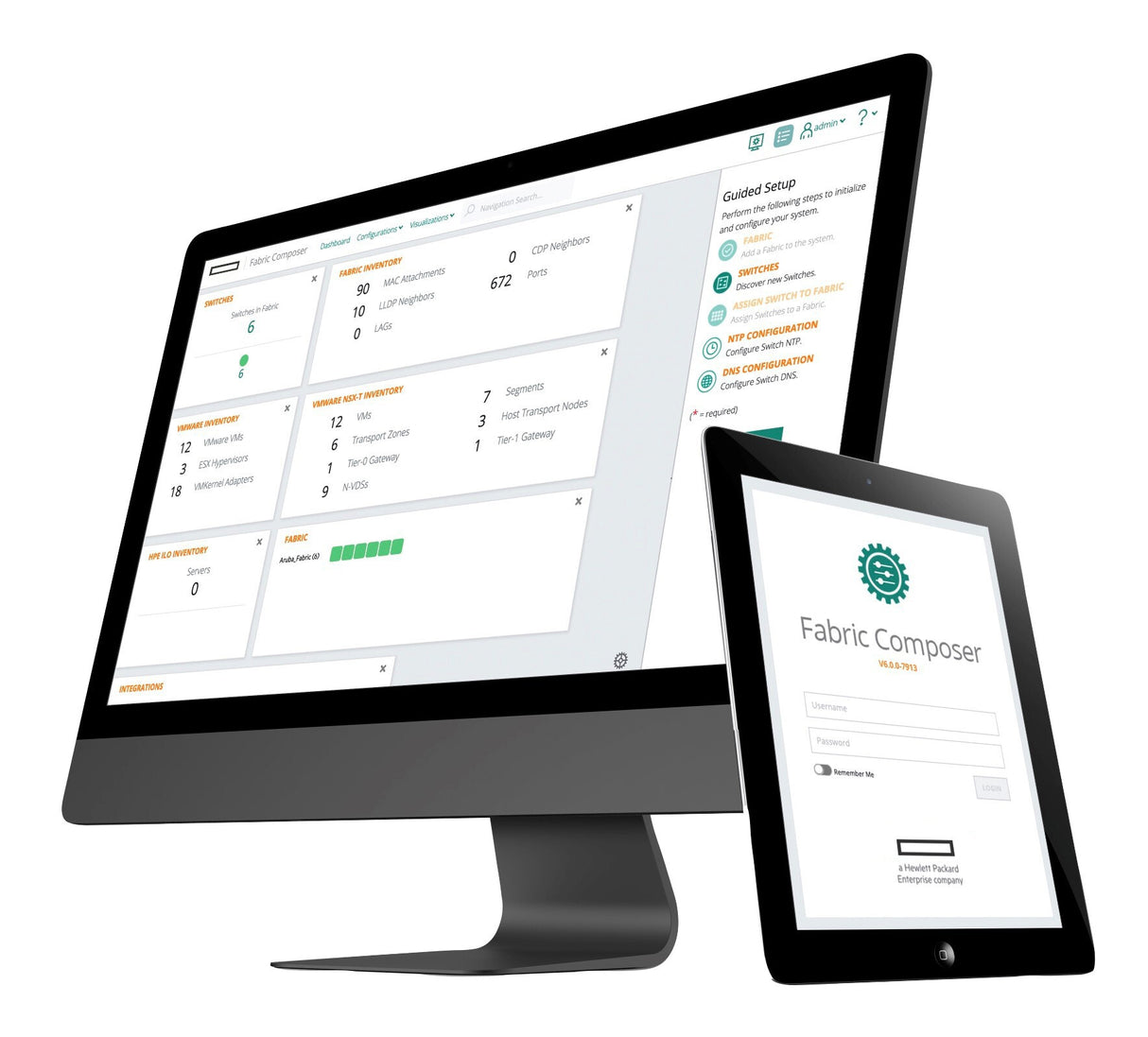 HPE Aruba Networking Fabric Composer Device Management Service Tier 4 Switch 5y Subscription E-STU