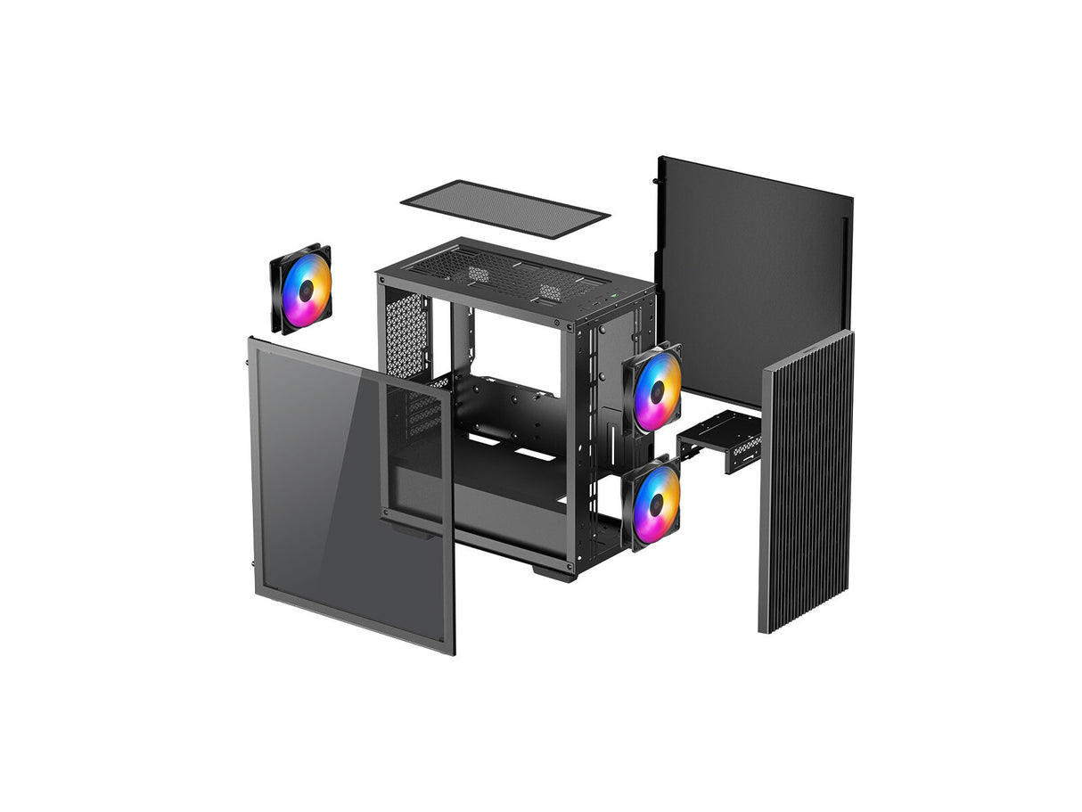 DeepCool MATREXX 40 3FS Micro Tower Black