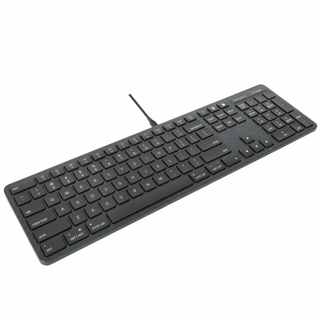 Targus EcoSmart AKB874UK keyboard Universal USB QWERTY UK English Black