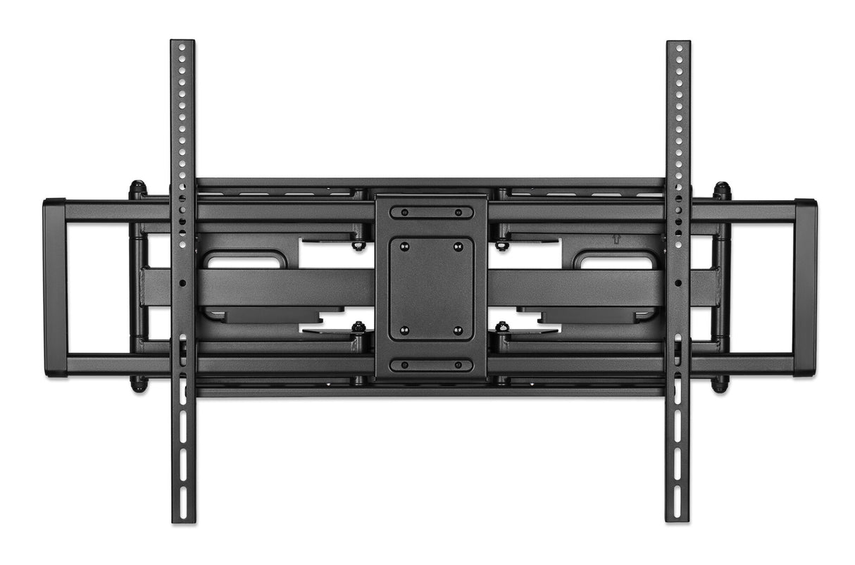 Manhattan Wall Mount for TV & Monitors (Full Motion), For screens 37" to 120", VESA compatability: all between 200x200mm and 900x600mm - check the dimensions of the four mounting holes on back of screen to ensure it fits, Max 120kg, Black, Bracket, Lifeti
