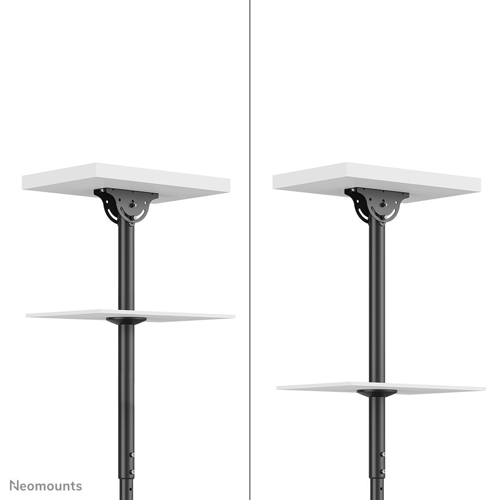 Neomounts CL35-340BL22 Dual monitor/TV mount ceiling 23-43" - h 106-156 cm