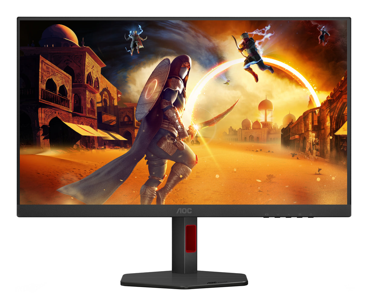 AOC G4 Q27G4SRU computer monitor 68.6 cm (27") 2560 x 1440 pixels Quad HD LED Black, Red
