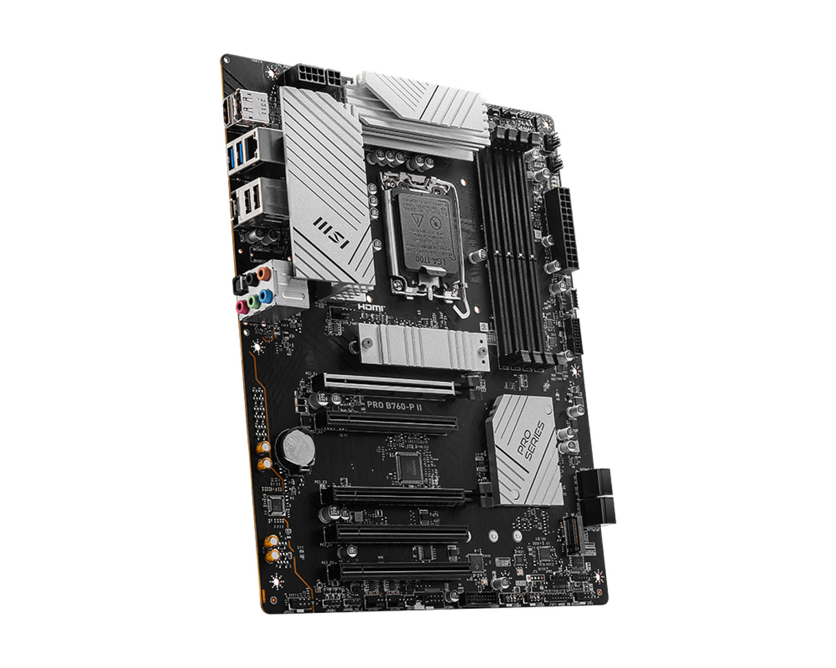 MSI PRO B760-P II motherboard Intel B760 LGA 1700 ATX