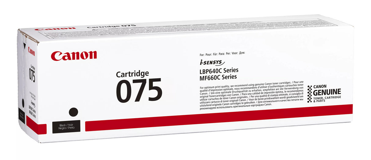 Canon 075 toner cartridge 1 pc(s) Original Black