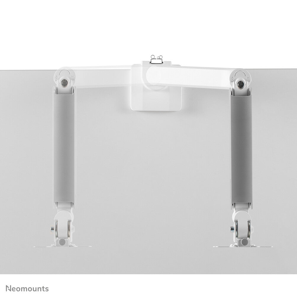 Neomounts DS70-450WH1 Monitor arm 17-42" - gas spring - Topfix - 180°-stop