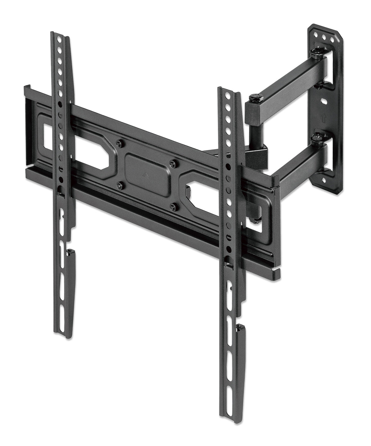 Manhattan Wall Mount for TV & Monitors (Full Motion), For screens 32" to 55", VESA compatibility: all between 100x100mm to 400x400mm - check the dimensions of the four mounting holes on back of screen to ensure it fits, Max 35kg, Black, Bracket