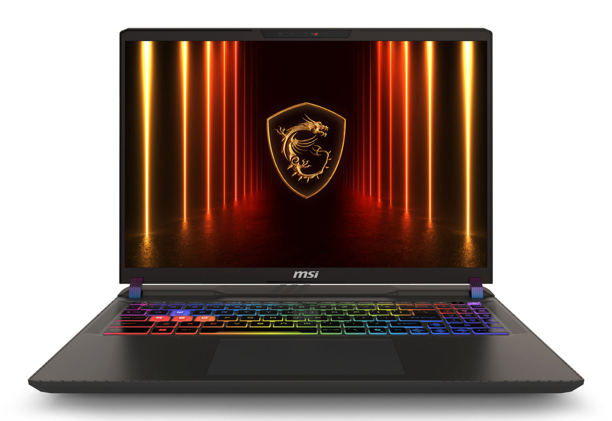 MSI Vector 16 HX AI A2XWIG-006UK Intel Core Ultra 9 275HX Laptop 40.6 cm (16") Quad HD+ 32 GB DDR5-SDRAM 1 TB SSD NVIDIA GeForce RTX 5080 Wi-Fi 7 (802.11be) Windows 11 Home Advanced UK English Grey