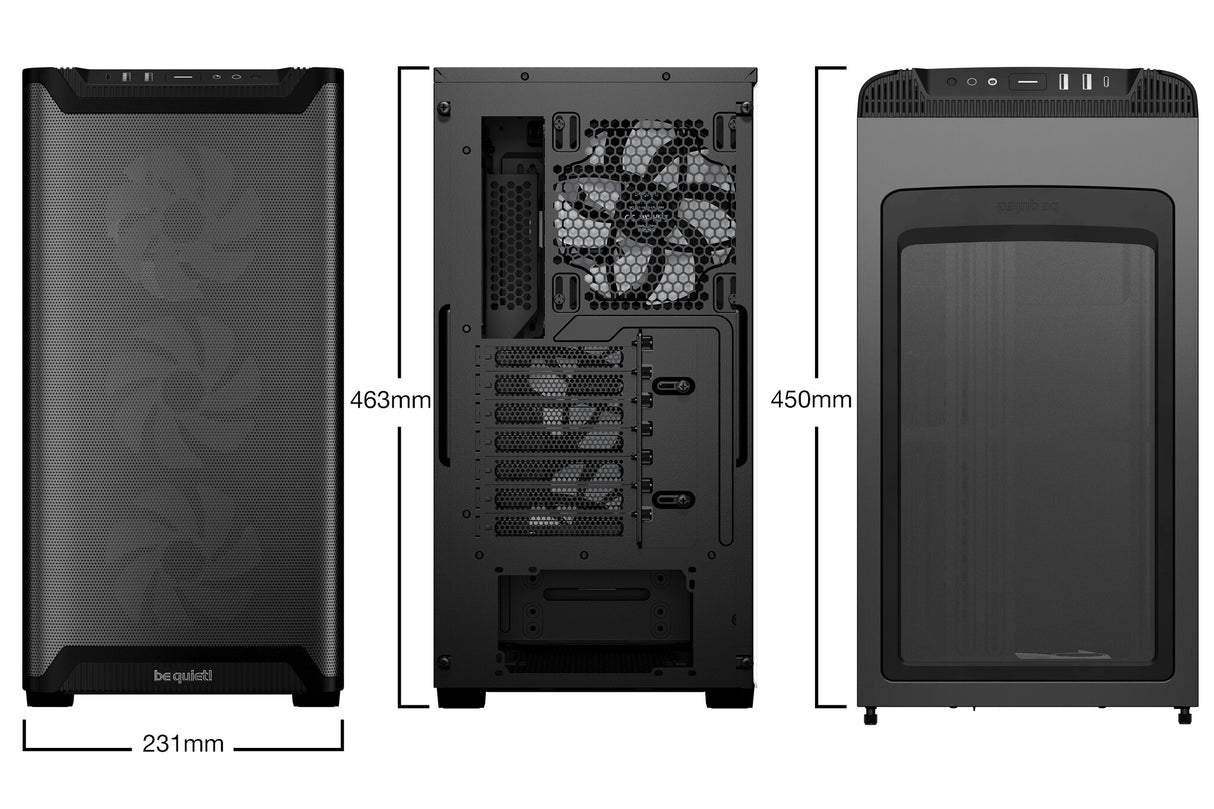 be quiet! Pure Base 501 LX Black Midi Tower