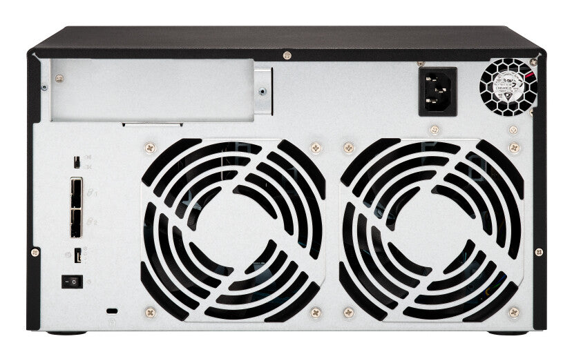 QNAP TL-D800S storage drive enclosure HDD/SSD enclosure Black, Grey 2.5/3.5"