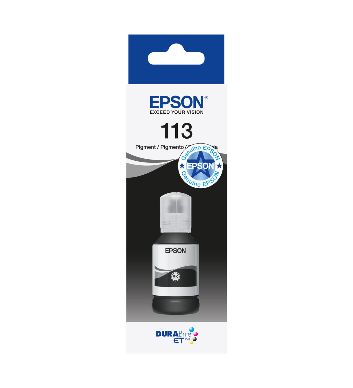 Epson 113 EcoTank Pigment Black ink bottle