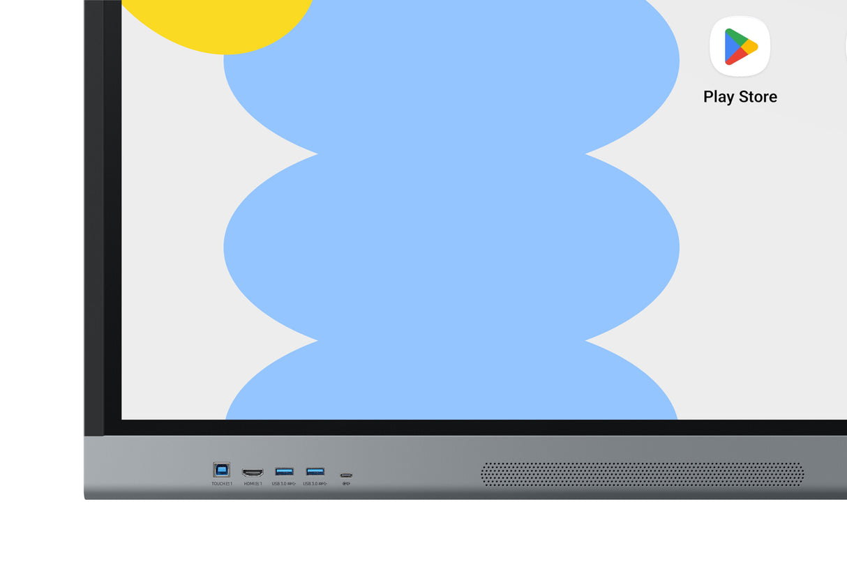 Samsung LH86WAFPLGC interactive whiteboard 2.18 m (86") 3840 x 2160 pixels Touchscreen Black, Grey