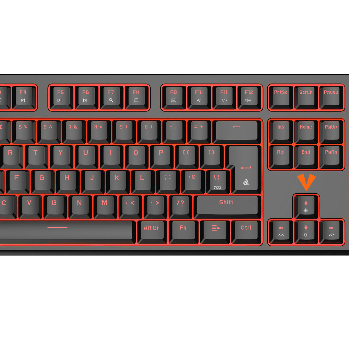 VIDA MAGNA MAGNETIC USB RGB keyboard Gaming QWERTY UK English Black