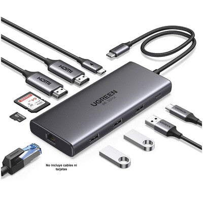 Ugreen 15534 interface hub USB Type-C 5000 Mbit/s