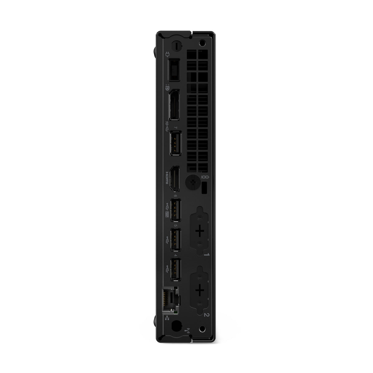 Lenovo ThinkCentre M75q Gen 5 AMD Ryzen™ 5 8500G 8 GB DDR5-SDRAM 256 GB SSD Windows 11 Pro Mini PC Black
