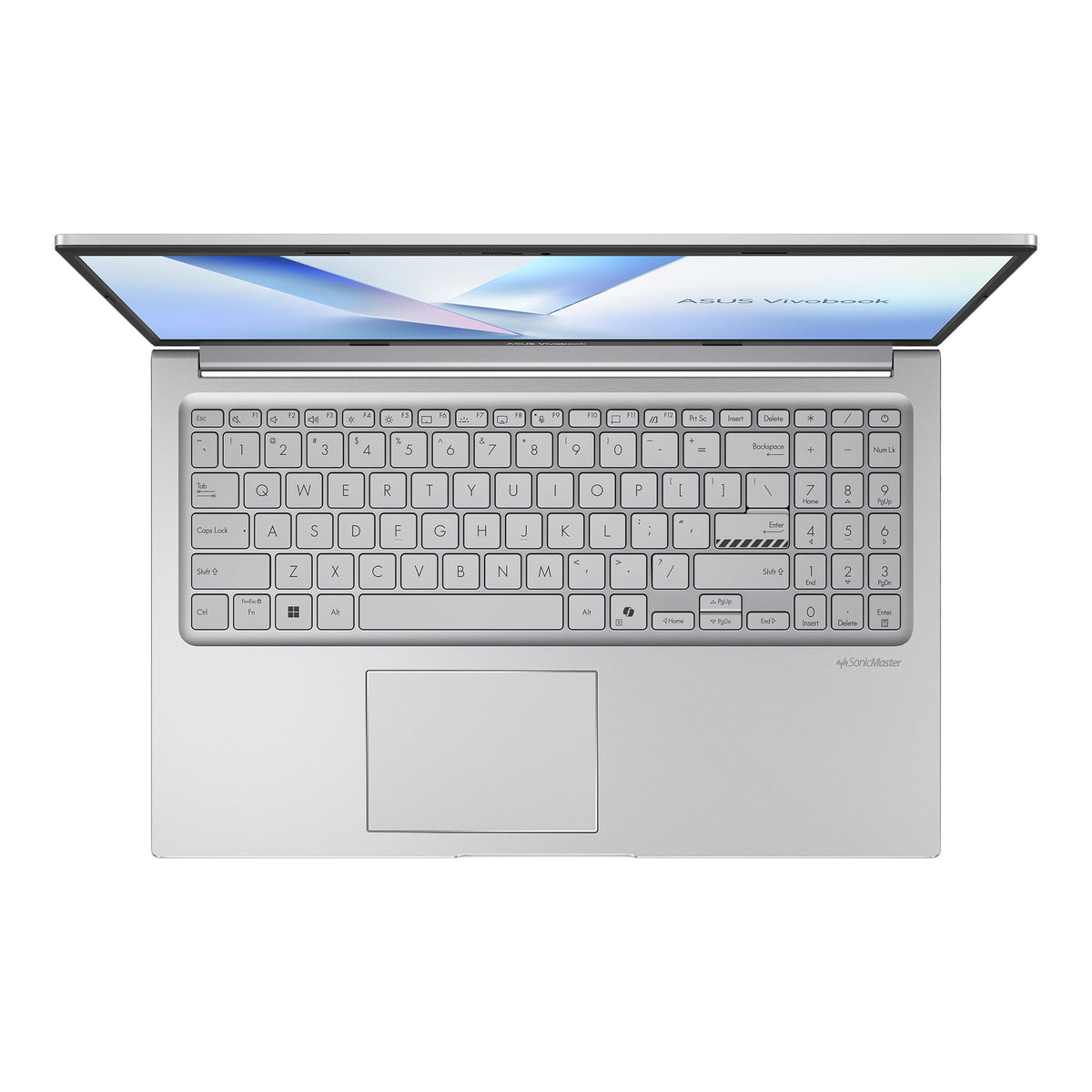 ASUS Vivobook 15 X1504MA-BQ518W Intel Core 5 320 Laptop 39.6 cm (15.6") Full HD 8 GB DDR5-SDRAM 256 GB SSD Wi-Fi 6 (802.11ax) Windows 11 Home Silver