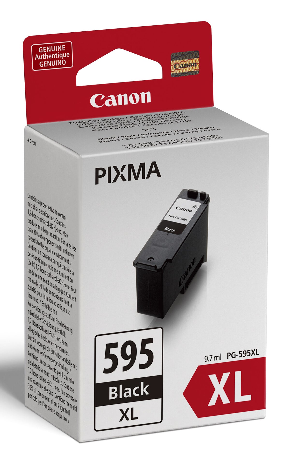 Canon PG-595XL/CL-586XL + GP-501 50Sh. Value Pack ink cartridge 2 pc(s) Original High (XL) Yield Black, Cyan, Magenta, Yellow
