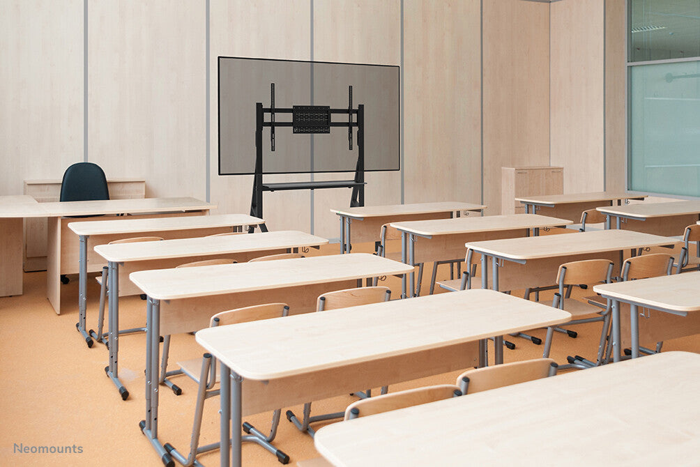 Neomounts FL50-525BL1 TV trolley 55-86" - fast installation - TÜV