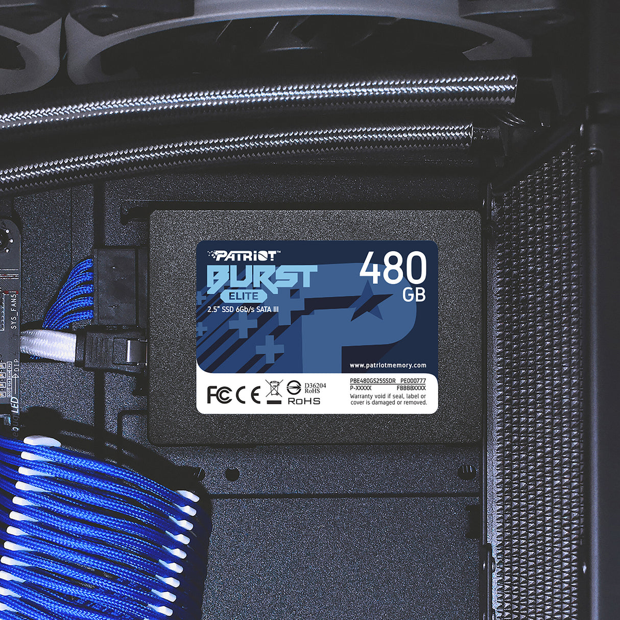 Patriot Memory Burst Elite 480 GB 2.5" Serial ATA III