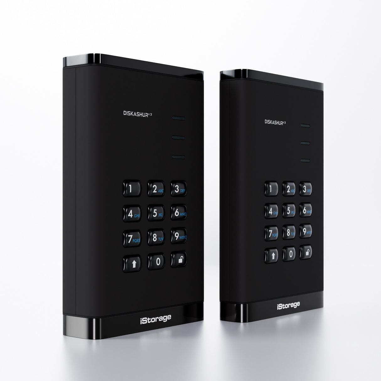 iStorage diskAshur³ SSD 1TB Black | Secure Portable Solid State Drive | FIPS 140-3 Level 3 Complaint |Common Criteria EAL 5+ | PIN protected | AES-XTS 256-bit hardware encryption | GDPR, TAA Compliant | Dust/Water Resistant |