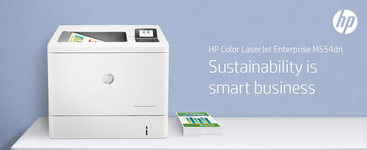HP Color LaserJet Enterprise M554dn Printer