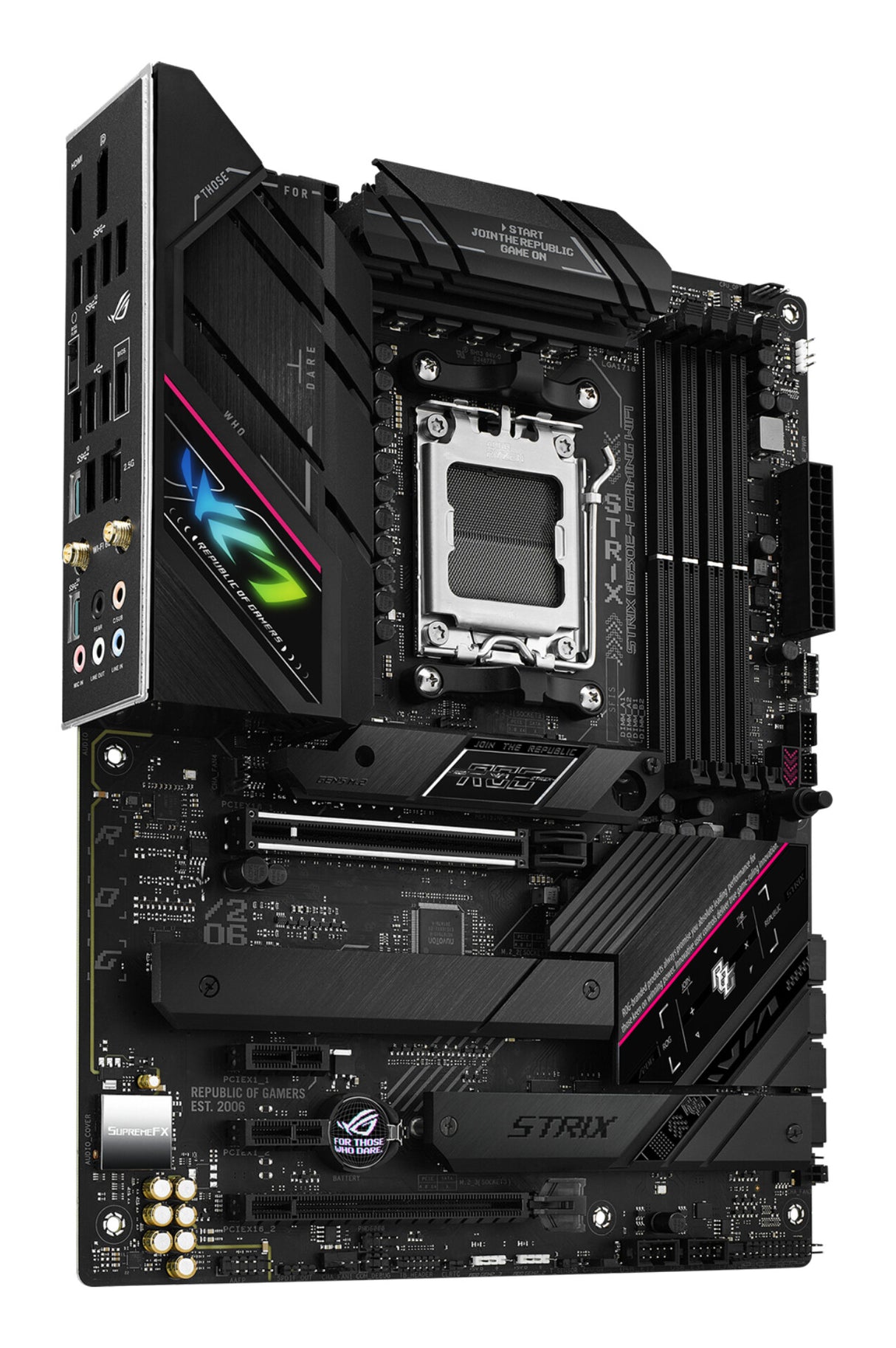 ASUS ROG STRIX B650E-F GAMING WIFI AMD B650 Socket AM5 ATX