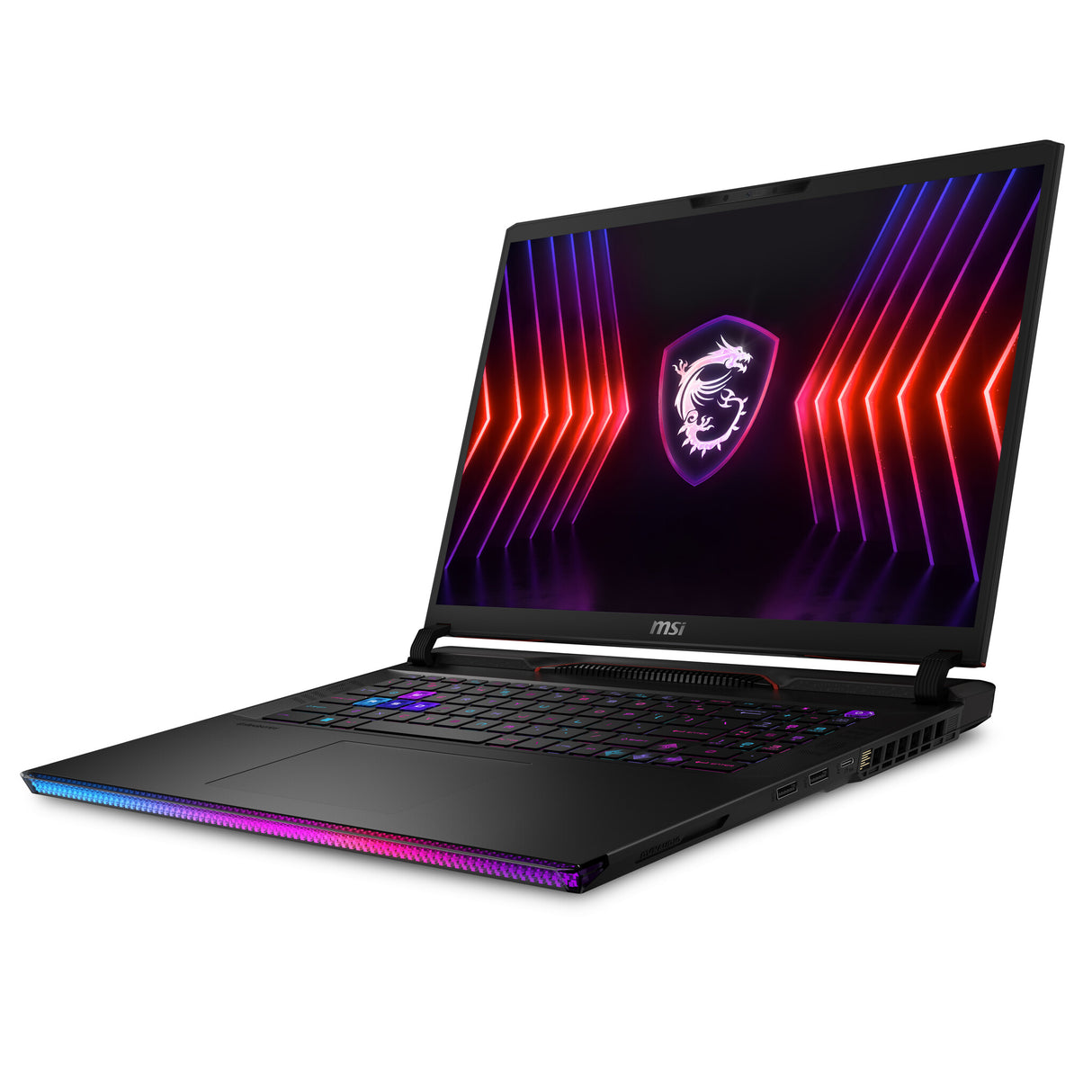 MSI Gaming Raider GE78 HX 14VHG-647U Intel® Core™ i9 i9-14900HX Laptop 43.2 cm (17") Quad HD+ 32 GB DDR5-SDRAM 4 TB SSD NVIDIA GeForce RTX 4080 Wi-Fi 7 (802.11be) Windows 11 Pro Black