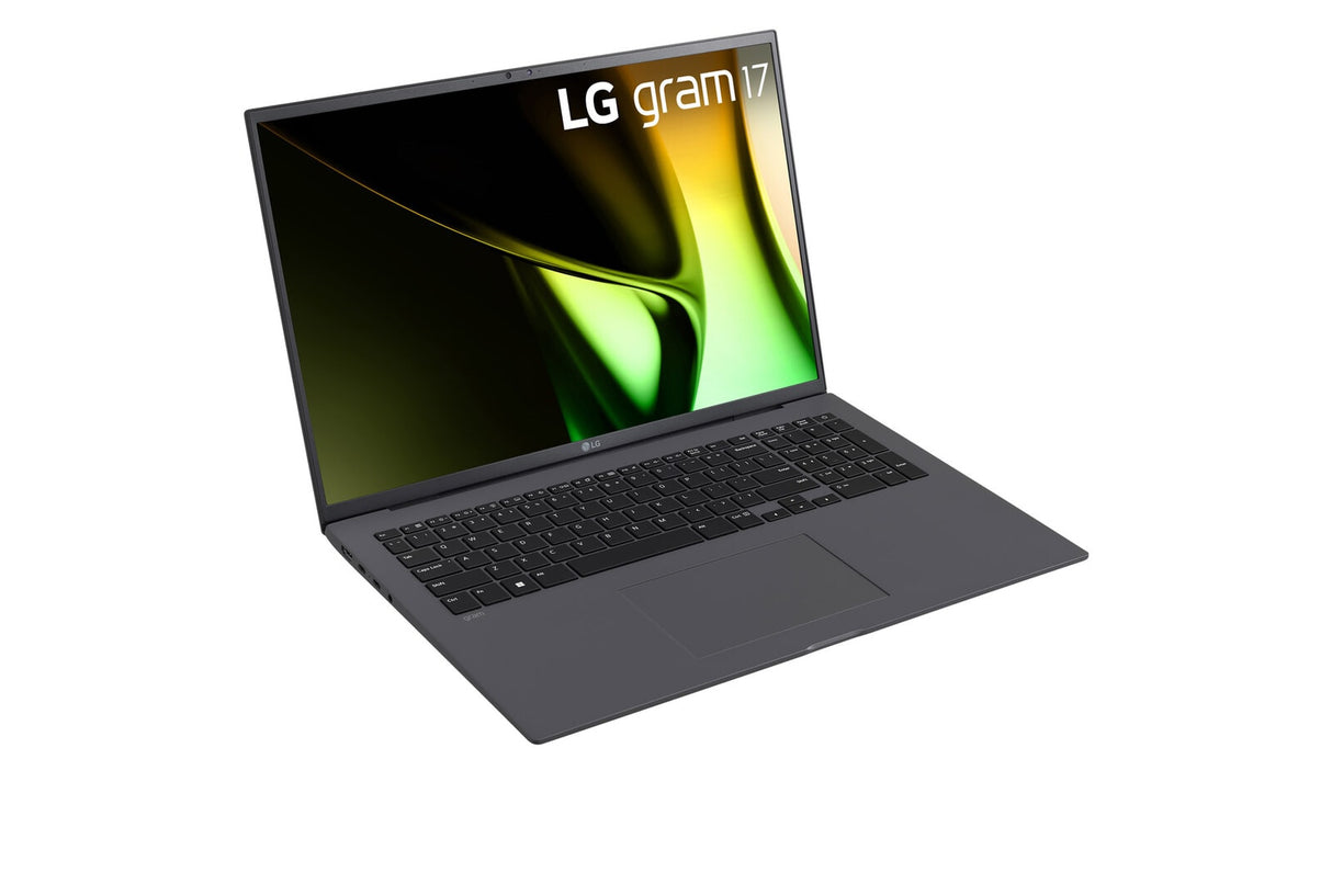 LG Gram 17 Intel Core Ultra 7 155U Laptop 43.2 cm (17") WQXGA 32 GB LPDDR5x-SDRAM 1 TB SSD Wi-Fi 6E (802.11ax) Windows 11 Home Black