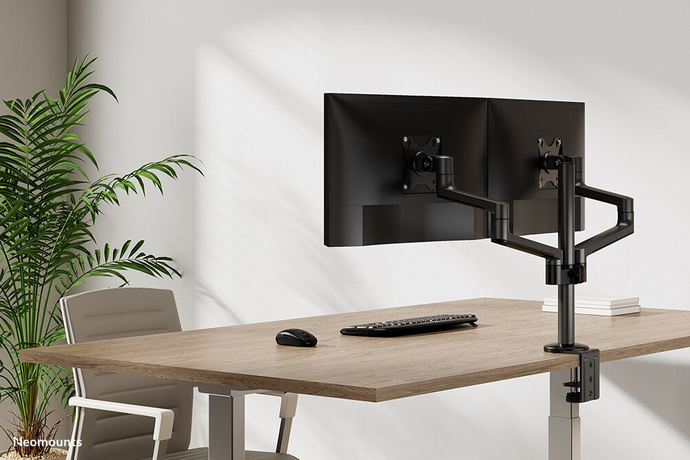 Neomounts DS60-425BL2 Monitor arm 17-27" - space saving