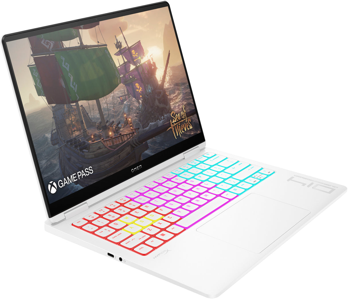 HP OMEN 14-fb0014na Intel Core Ultra 7 155H Laptop 35.6 cm (14") 3K 16 GB LPDDR5x-SDRAM 1 TB SSD NVIDIA GeForce RTX 4050 Wi-Fi 7 (802.11be) Windows 11 Home White