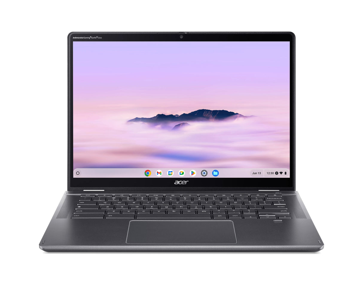 Acer Chromebook CPE594-1N-51XY Intel Core 5 120U 35.6 cm (14") Touchscreen WUXGA 16 GB DDR5-SDRAM 256 GB SSD Wi-Fi 6E (802.11ax) ChromeOS Grey