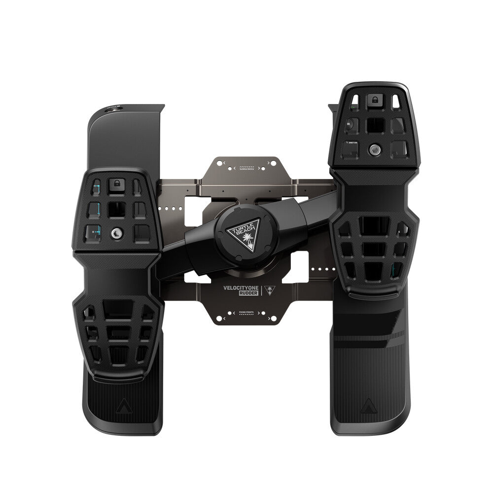 Turtle Beach VelocityOne Universal Rudder Pedals for Xbox Series X or S, Xbox One, Windows 10 or 11 and PCs