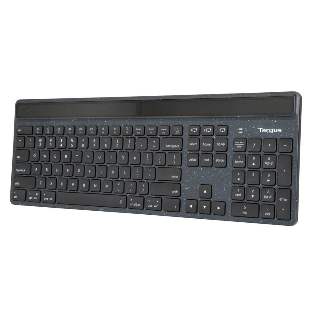 Targus EcoSmart AKB868UK keyboard Universal Bluetooth QWERTY UK English Black
