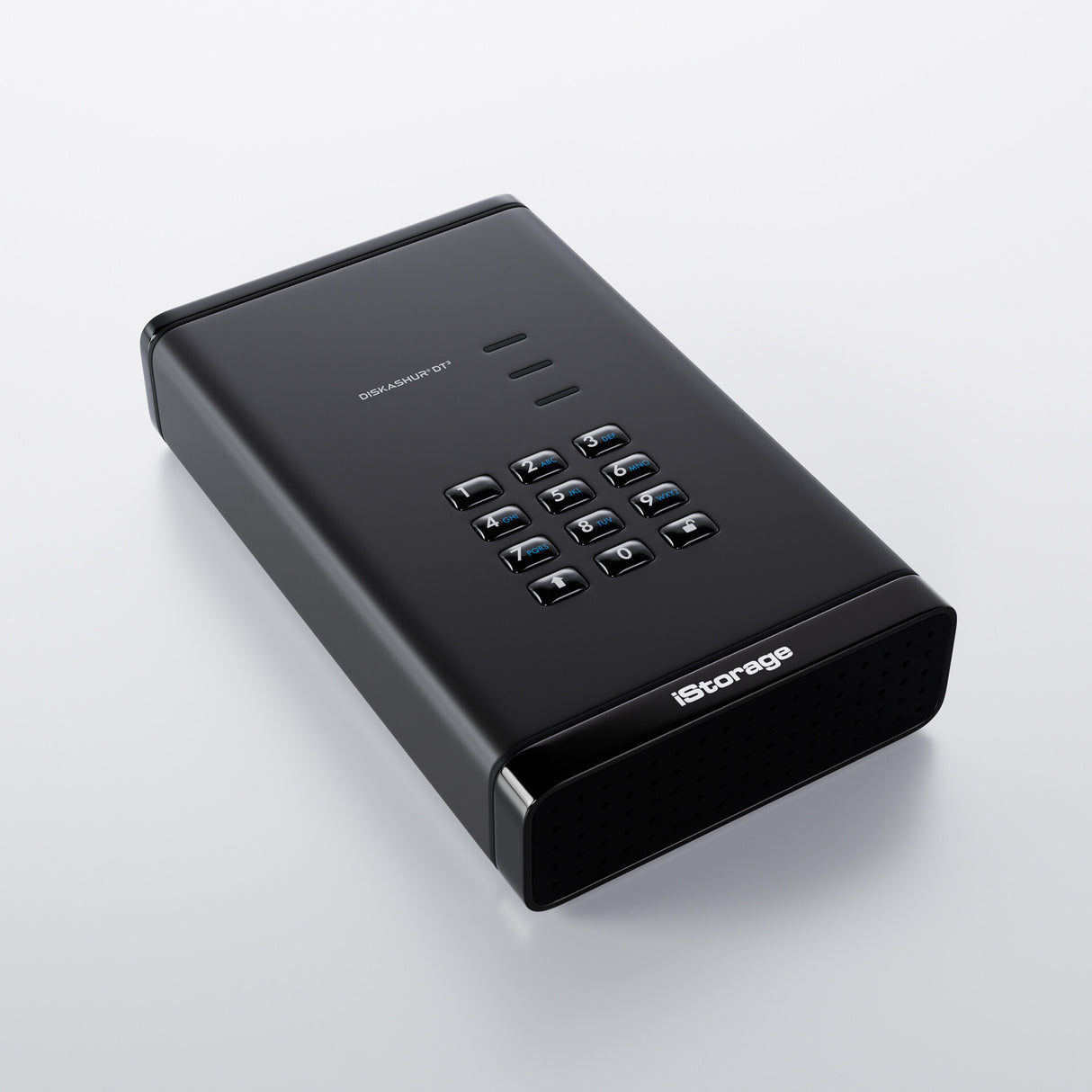 iStorage diskAshur DT³ HDD 12TB | Secure Portable Desktop Drive |FIPS 140-3 Level 3 pending| AES-XTS 256-bit Hardware Encryption | Common Criteria EAL5+ (Hardware Certified) | PIN protected | OS & Platform Independent |GDPR, TAA Compliant|Brute force hack