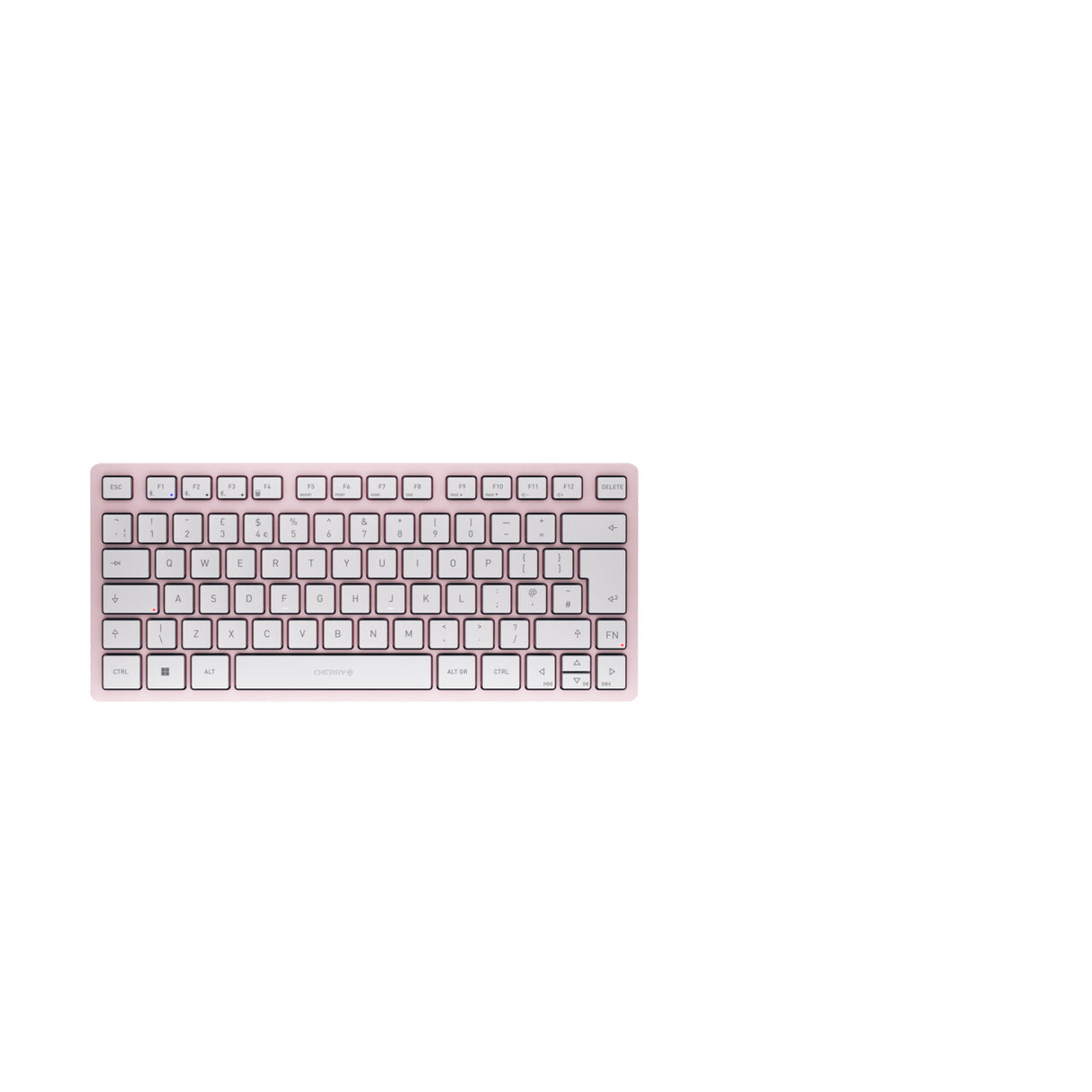 CHERRY KW 7100 MINI BT keyboard Universal Bluetooth QWERTY UK English Pink
