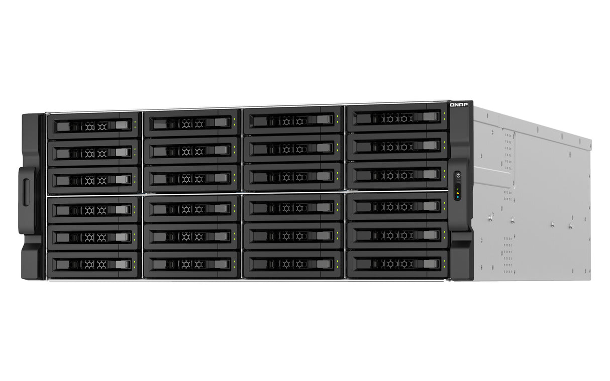 QNAP TS-H3087XU-RP NAS Rack (4U) Intel Xeon E E-2378 64 GB DDR4 0 TB QuTS hero Black, White