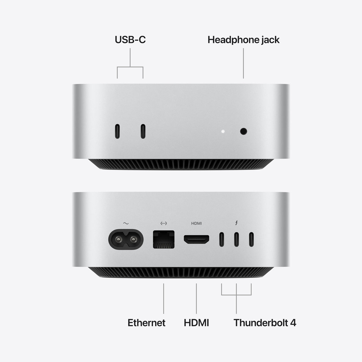 Apple Mac mini Apple M M6 16 GB 256 GB SSD macOS 27 Golden Gate Mini PC Silver
