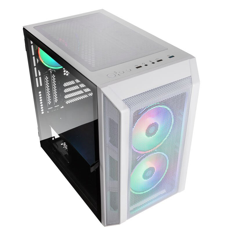 Kolink Citadel Mesh RGB Micro Tower White
