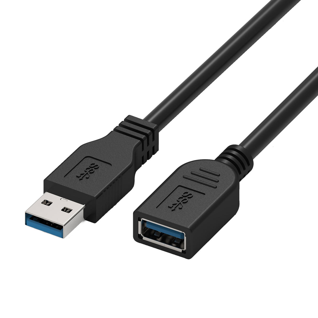 PREVO USBM-USBF-5M-3.0 USB cable USB 3.2 Gen 1 (3.1 Gen 1) USB A 5 Gbit/s Black