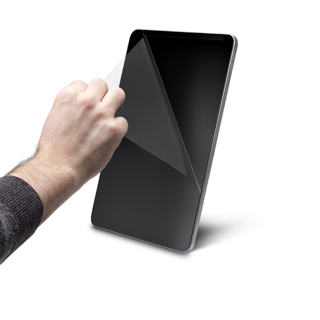 StarTech.com 4-Way Privacy Screen For 12.9-inch iPad Pro, 3rd Gen and Up, For Portrait/Landscape, Touch-Enabled, +/- 30 Deg. View, Blocks up to 51% Blue Light, Matte
