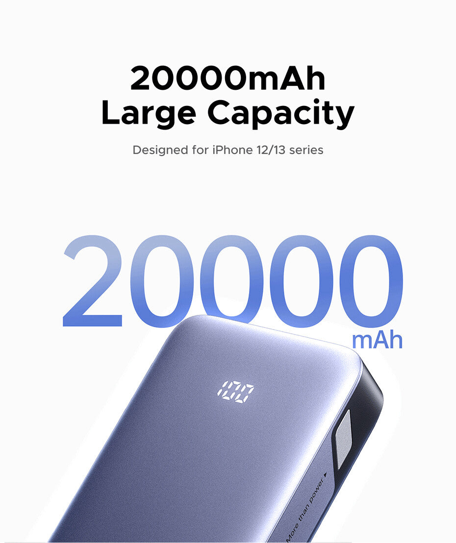 Ugreen 20000mAh Power Bank 30W 2C1A