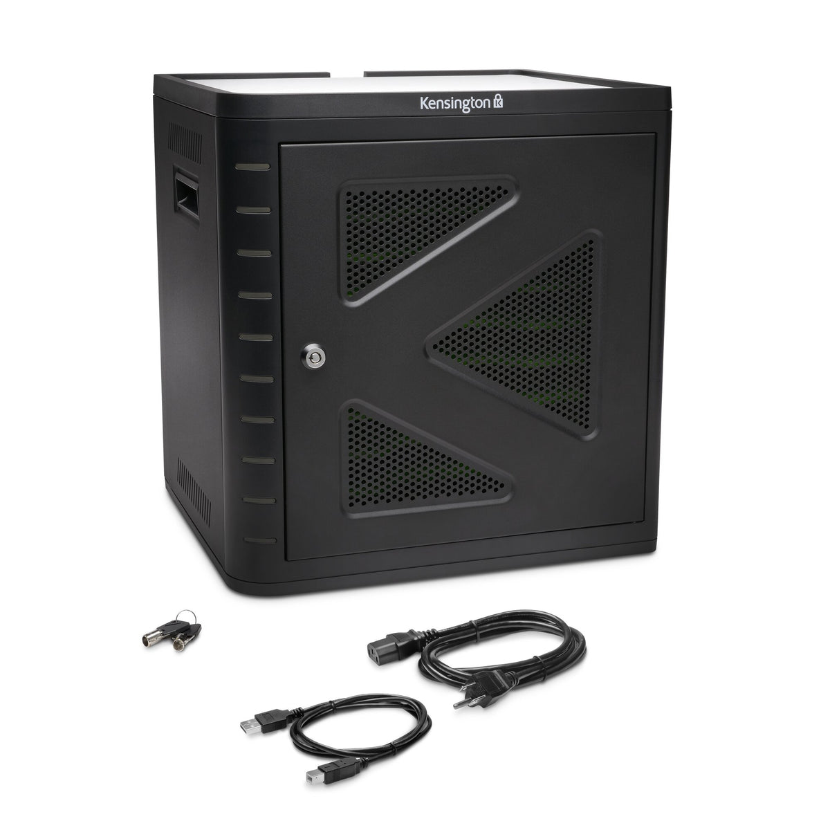 Kensington Charge & Sync Cabinet, Universal Tablet — Black
