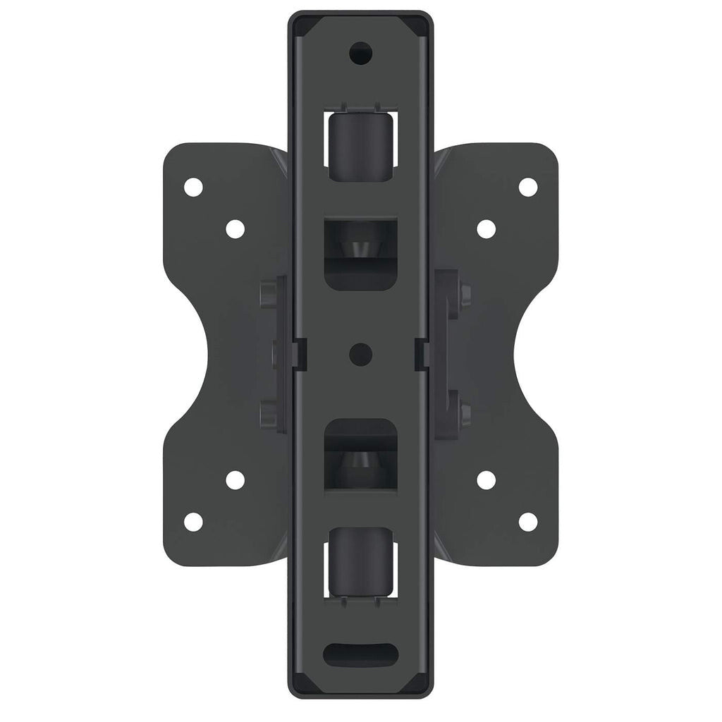 Manhattan Wall Mount for TV & Monitors (Full Motion), For screens 13" to 27", VESA compatability: 75x75mm and 100x100mm - check the dimensions of the four mounting holes on back of screen to ensure it fits, Max 20kg, Black, Bracket