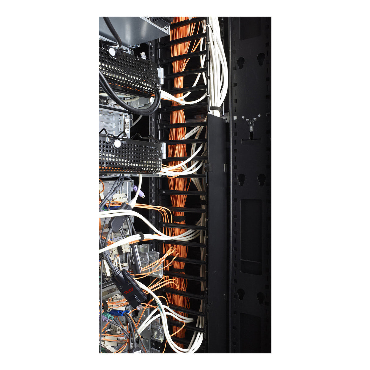 APC NetShelter Cable Manager, for 42U- 750W NetShelter SX, Vertical, 1778H x 97W x 160D mm