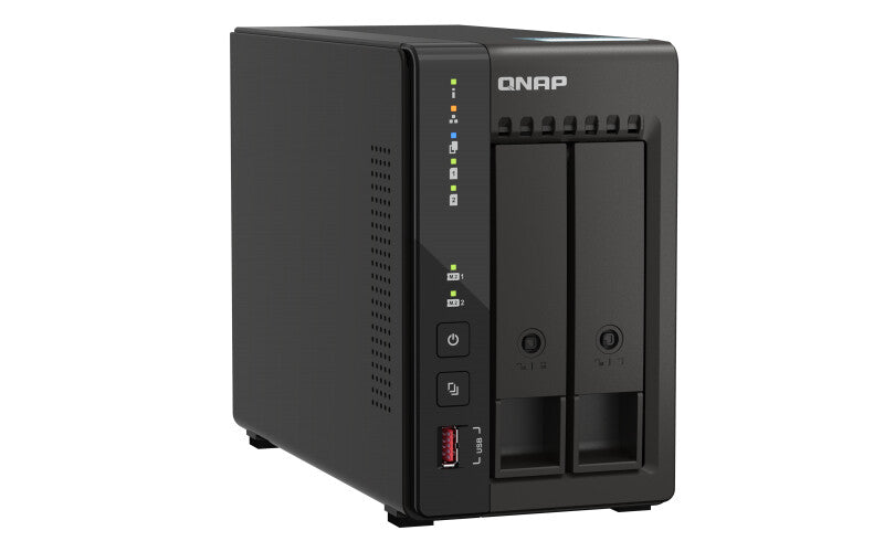 QNAP TS-253E NAS Tower Intel® Celeron® J6412 8 GB 4 TB QNAP QTS Black