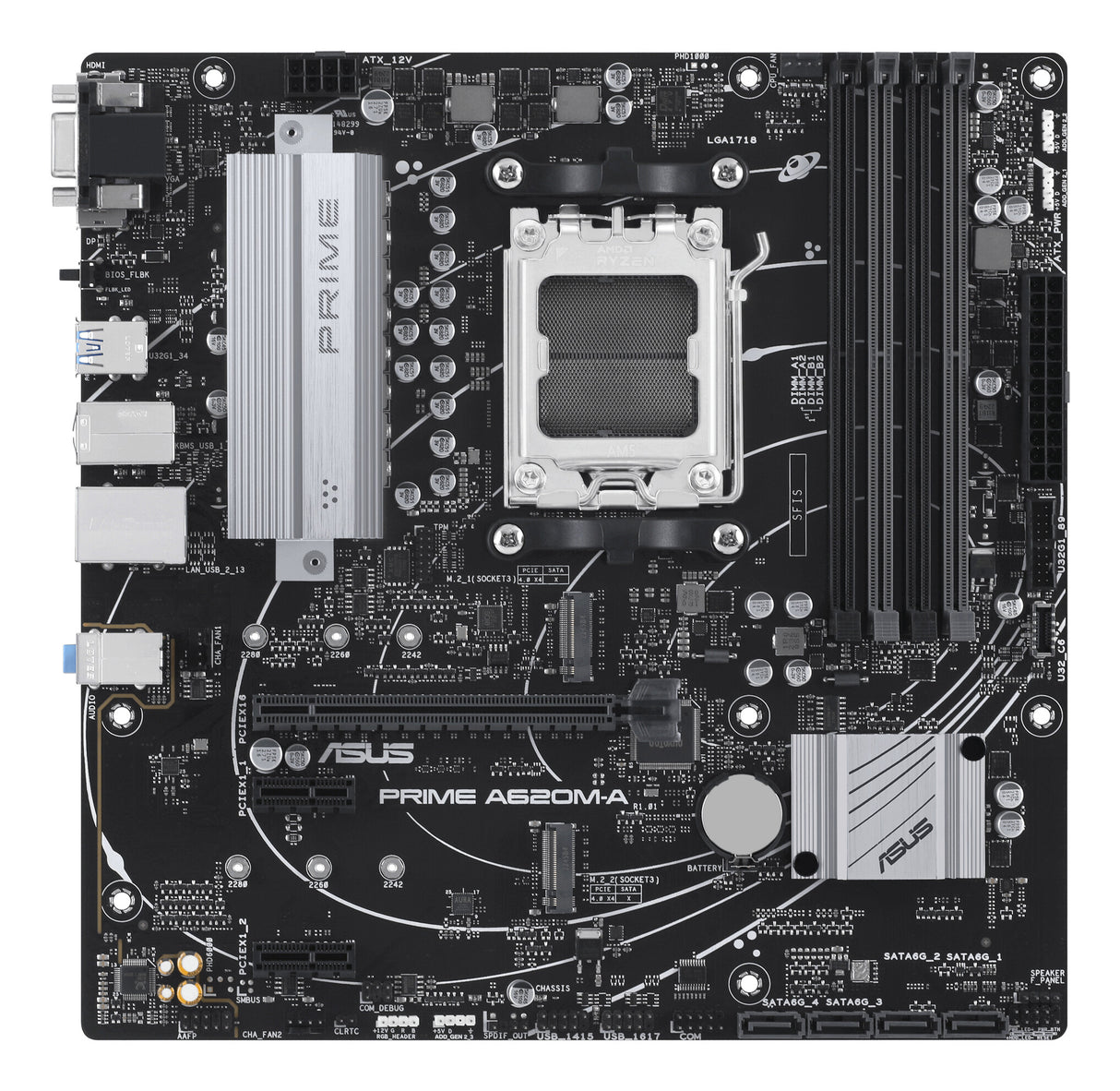 ASUS PRIME A620M-A-CSM AMD A620 Socket AM5 micro ATX