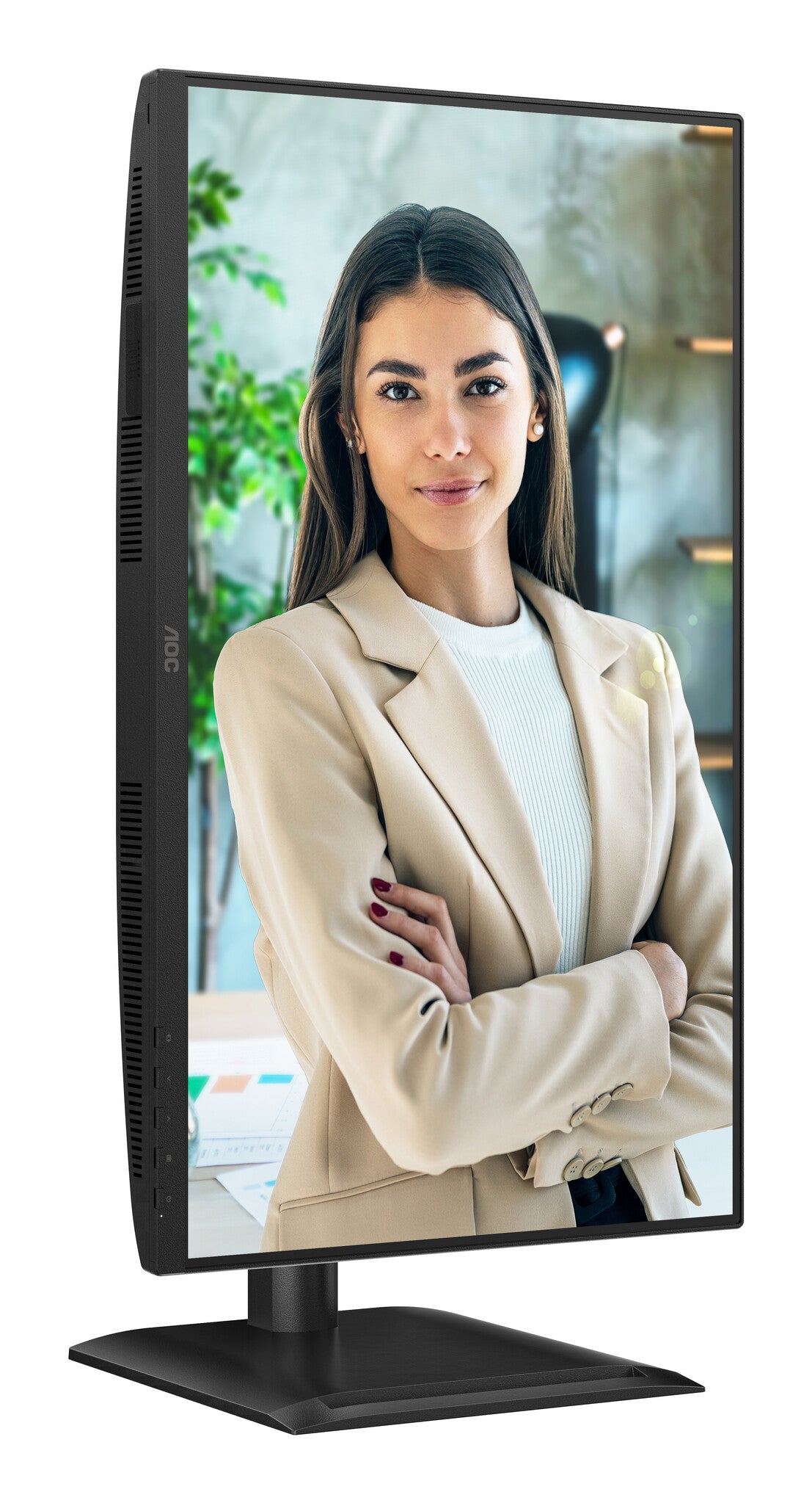 AOC 24P4CV computer monitor 60.5 cm (23.8") 1920 x 1080 pixels Full HD LED Black