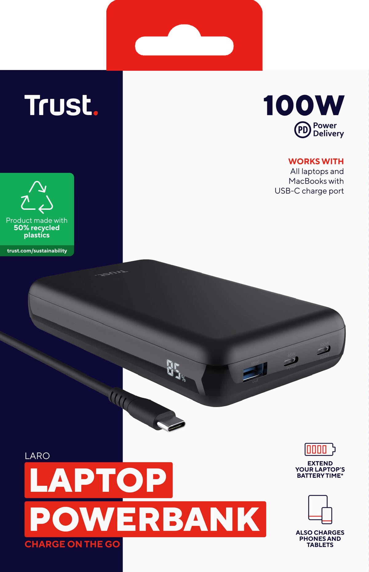 Trust Laro Black
