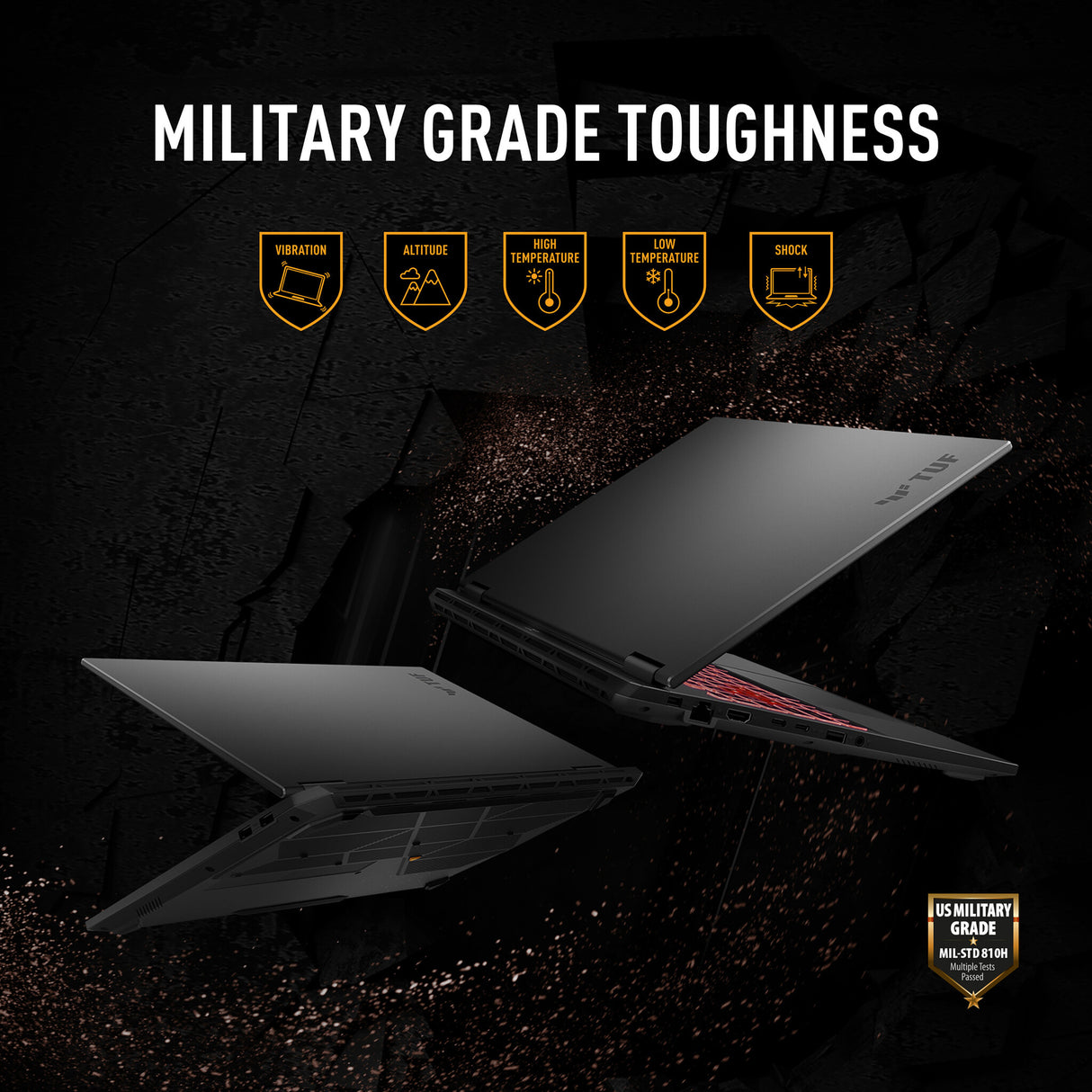ASUS TUF Gaming A16 FA608UHI-TU127W AMD Ryzen™ 7 260 Laptop 40.6 cm (16") WUXGA 16 GB DDR5-SDRAM 1 TB SSD NVIDIA® GeForce RTX™ 5050 Laptop GPU Wi-Fi 6E (802.11ax) Windows 11 Home Grey