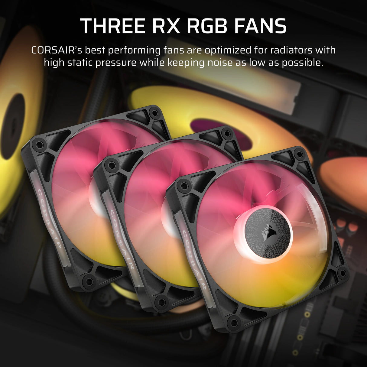 Corsair iCUE LINK TITAN RX RGB Processor All-in-one liquid cooler 12 cm Black 1 pc(s)